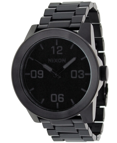 Nixon Herrklocka A346001-00 The Corporal SS Svart/Stål Ø48 mm - Nixon