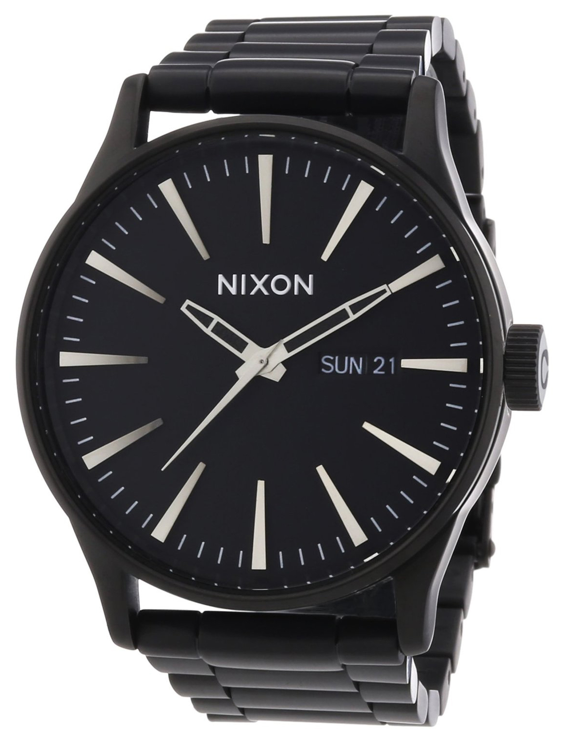 Nixon Herrklocka A356001-00 Svart/Stål Ø42 mm - Nixon