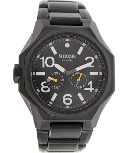 Nixon 99999 Herrklocka A397001-00 Svart/Stål Ø47 mm - Nixon