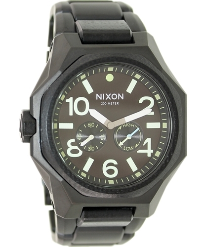 Nixon 99999 Herrklocka A3971042-00 Svart/Stål Ø47 mm - Nixon