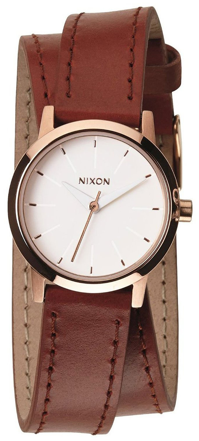 Nixon 99999 Damklocka A4031233-00 Vit/Läder Ø26 mm - Nixon