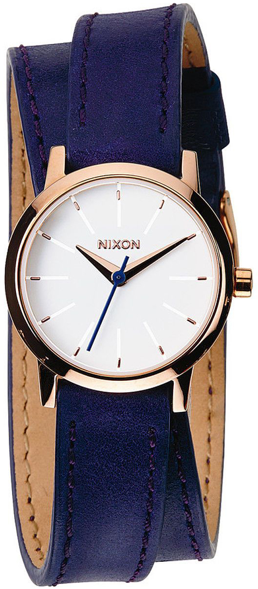 Nixon 99999 Damklocka A4031675-00 Vit/Läder Ø26 mm - Nixon