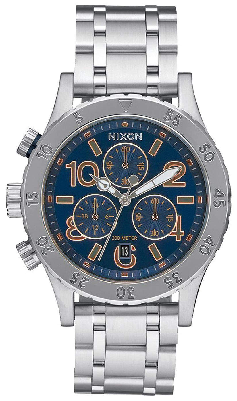 Nixon 99999 Damklocka A4042195-00 Blå/Stål Ø38 mm - Nixon