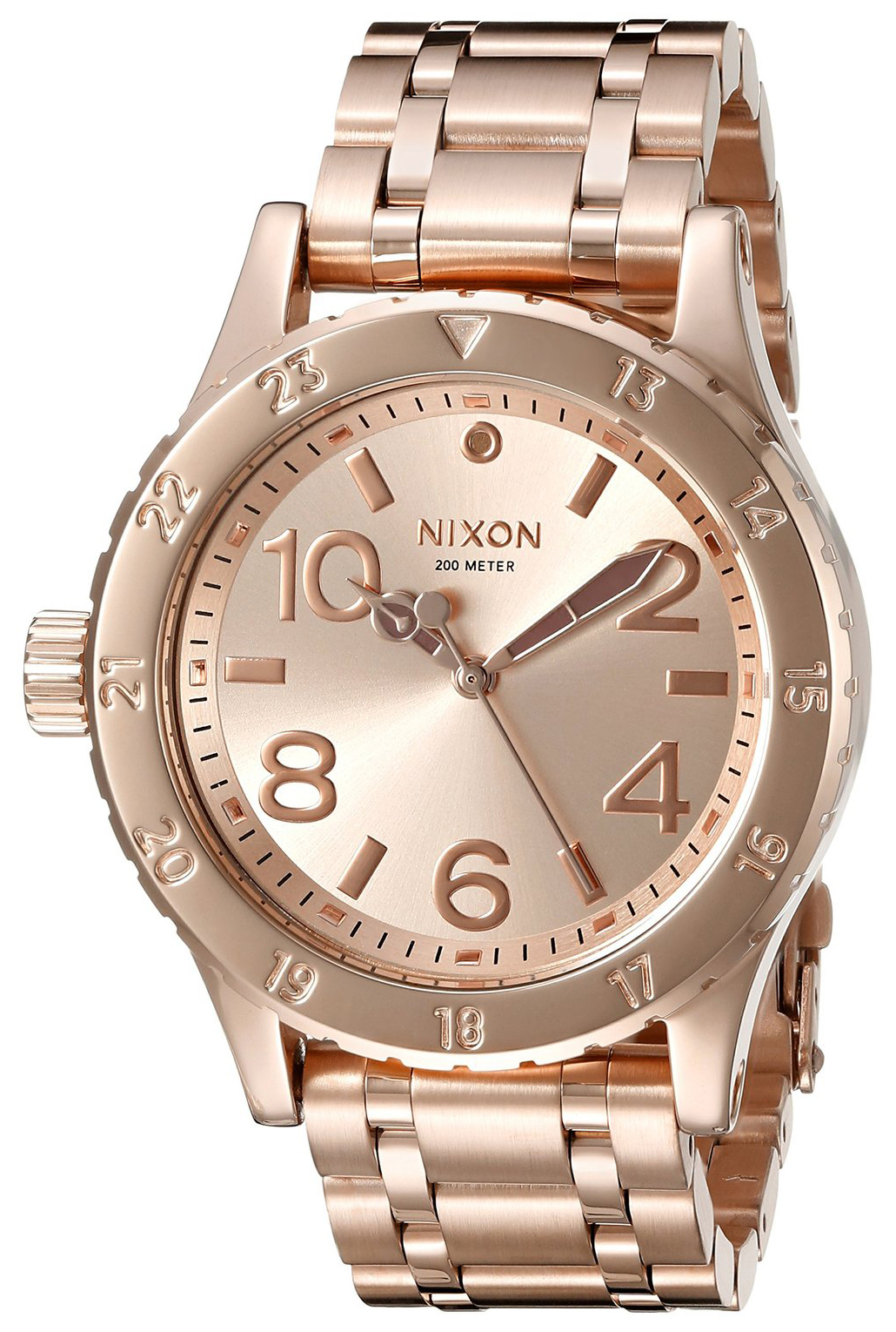 Nixon 99999 Damklocka A410897-00 Roséguldstonad/Roséguldstonat stål - Nixon