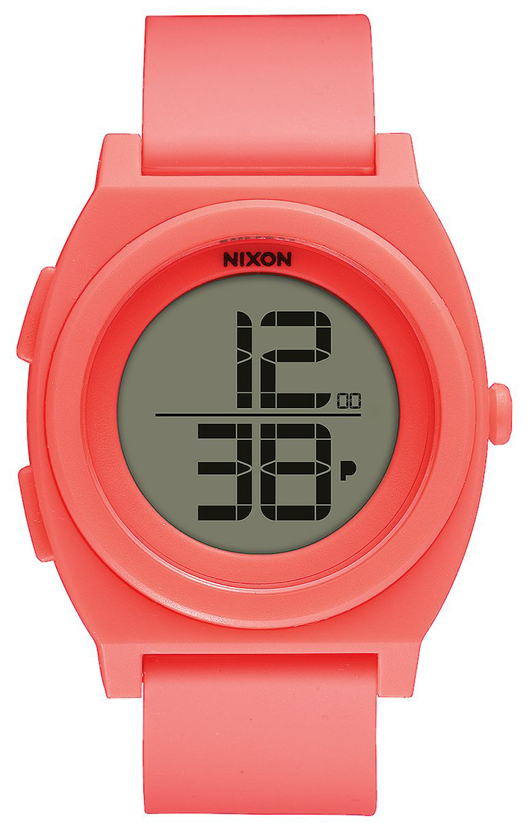 Nixon The Time Teller Herrklocka A4172054-00 LCD/Gummi - Nixon