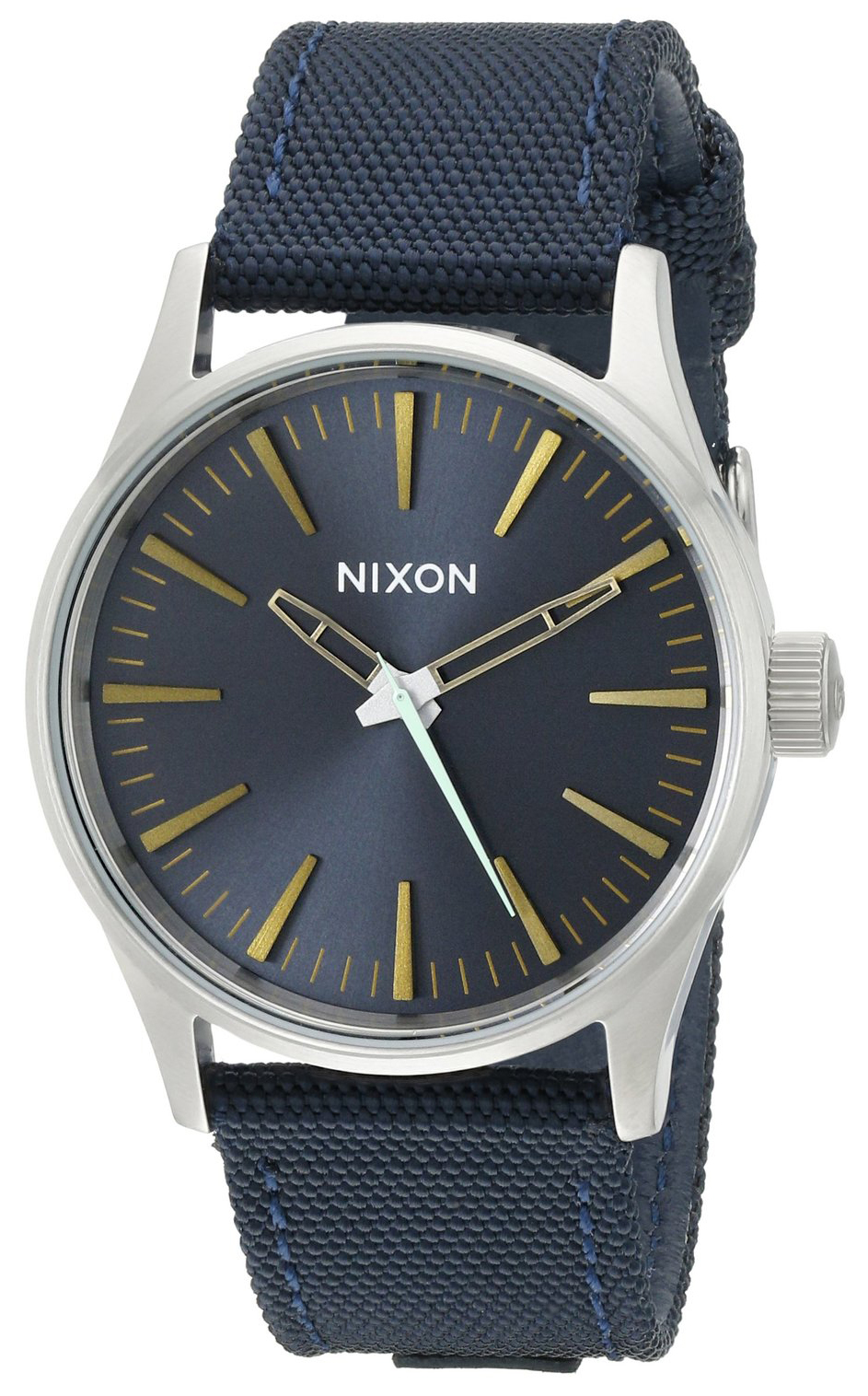 Nixon Herrklocka A4262076-00 The Sentry Blå/Läder Ø38 mm - Nixon