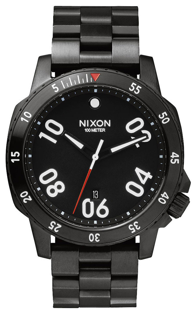 Nixon 99999 Herrklocka A506001-00 Svart/Stål Ø44 mm - Nixon