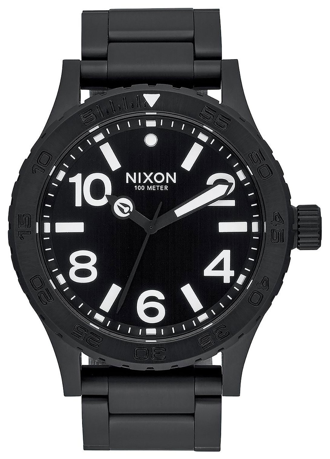 Nixon 99999 Herrklocka A916001-00 Svart/Stål Ø46 mm - Nixon