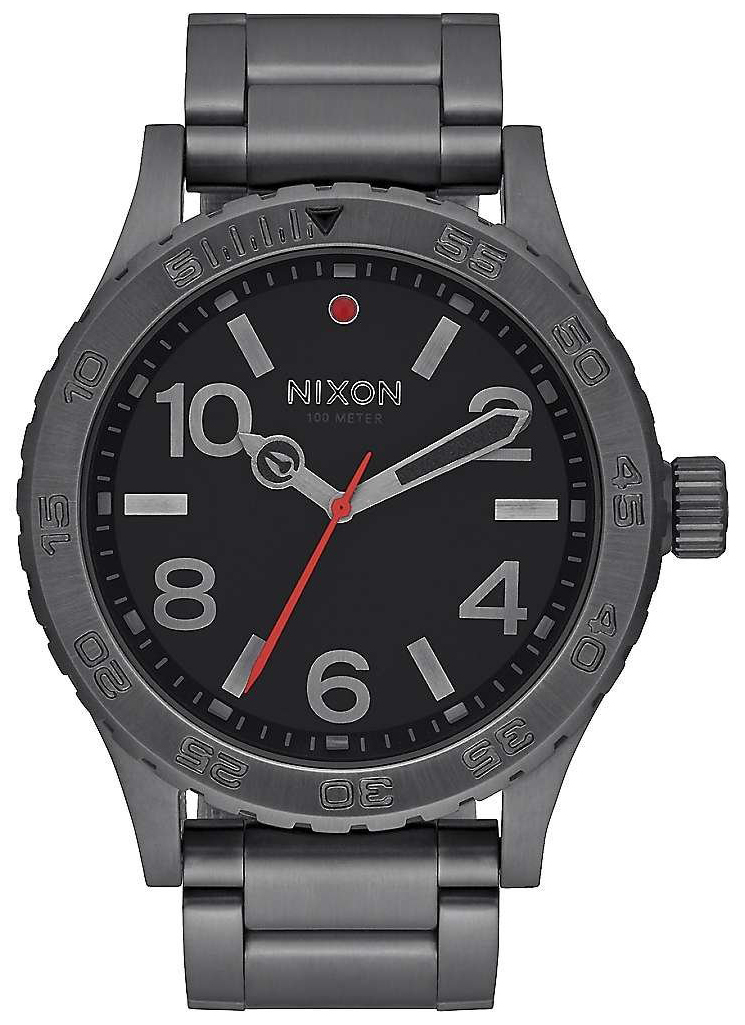 Nixon 99999 Herrklocka A916632-00 Svart/Stål Ø46 mm - Nixon