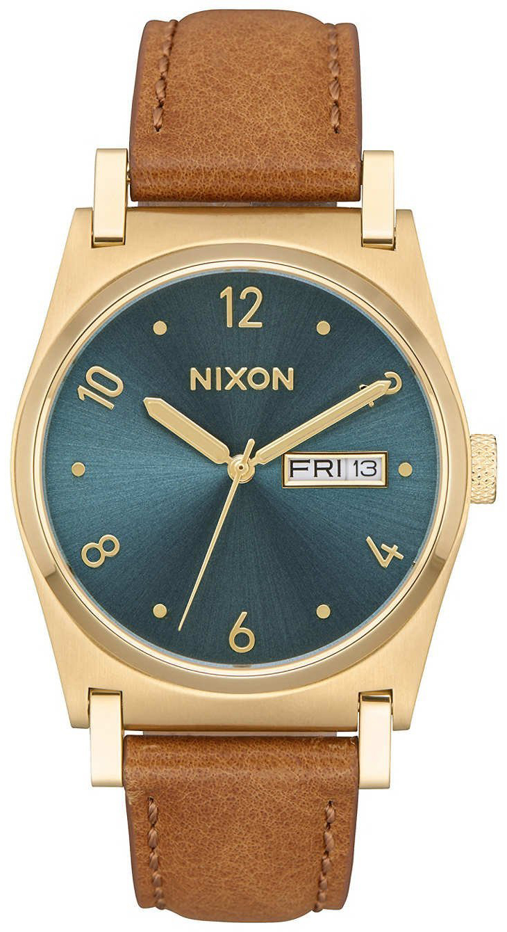 Nixon 99999 Damklocka A9552626-00 Grön/Läder Ø36 mm - Nixon