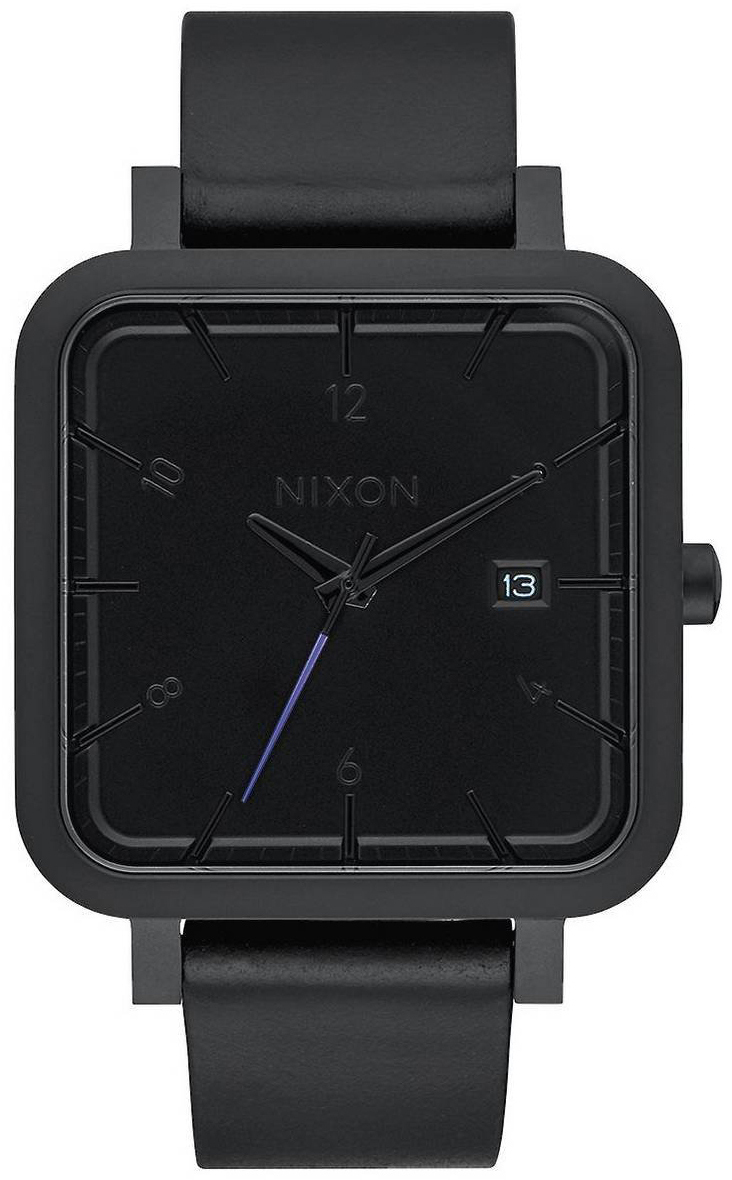 Nixon 99999 Herrklocka A985001-00 Svart/Läder - Nixon