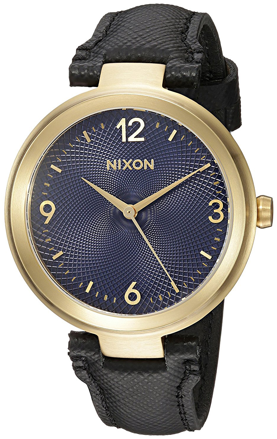 Nixon 99999 Damklocka A9922356-00 Blå/Läder Ø39 mm - Nixon