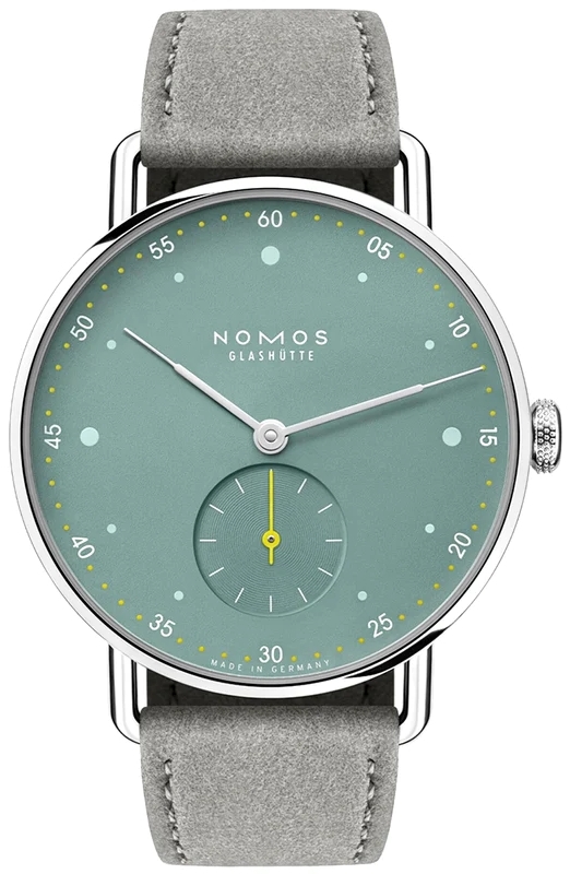 Nomos Glashütte Damklocka N-1124 Metro Grön/Textil Ø33 mm - Nomos Glashütte