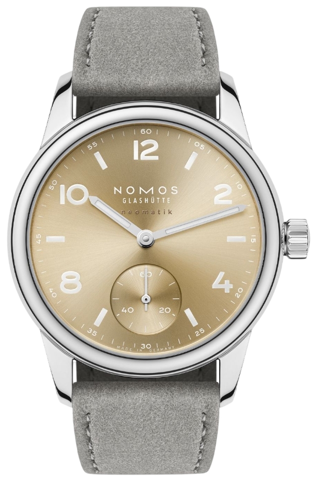 Nomos Glash&uuml;tte Damklocka N-755.SB-textile Club Sport Neomatik