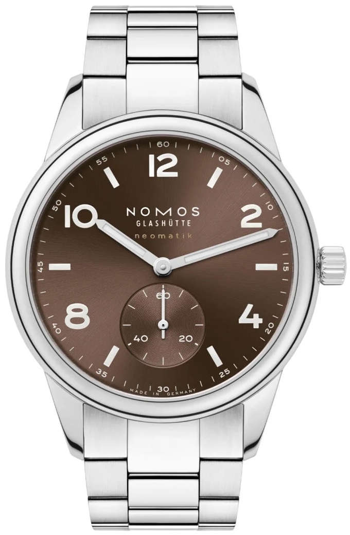 Nomos Glashütte Herrklocka N-760 Club Sport Neomatik Brun/Stål - Nomos Glashütte