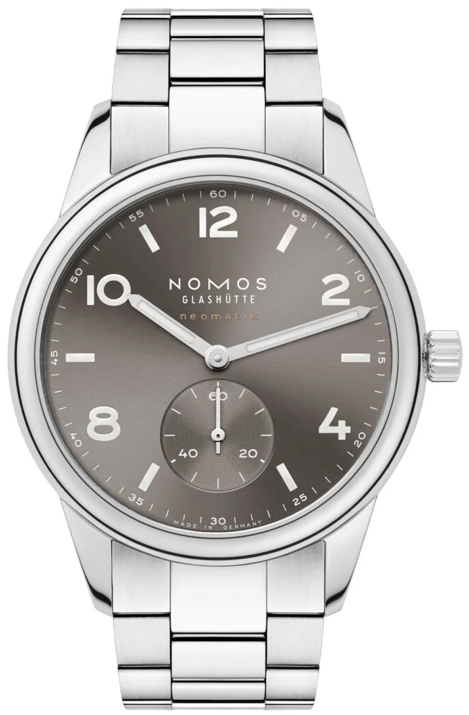 Nomos Glashütte Herrklocka N-763 Club Sport Neomatik Grå/Stål - Nomos Glashütte