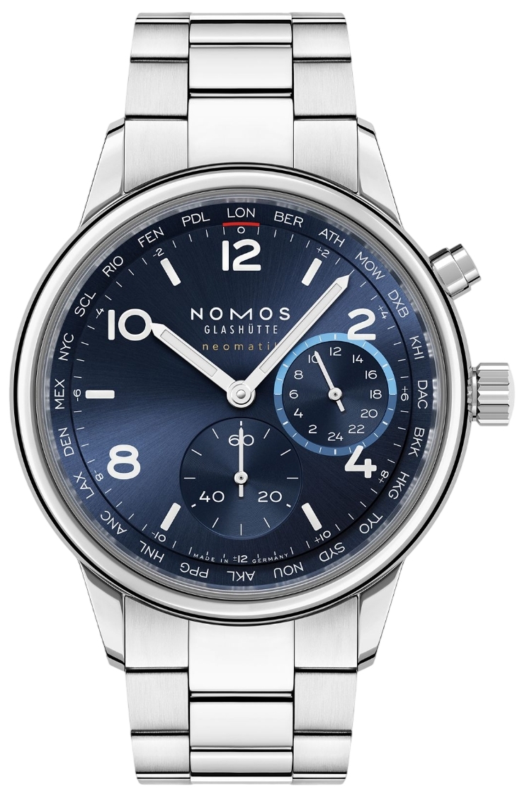 Nomos Glashütte Herrklocka N-790 Club Sport Neomatik Blå/Stål Ø40 - Nomos Glashütte