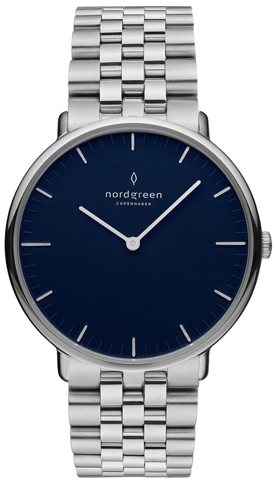 Nordgreen Damklocka NR32SI5LSINA Native Blå/Stål Ø32 mm - Nordgreen