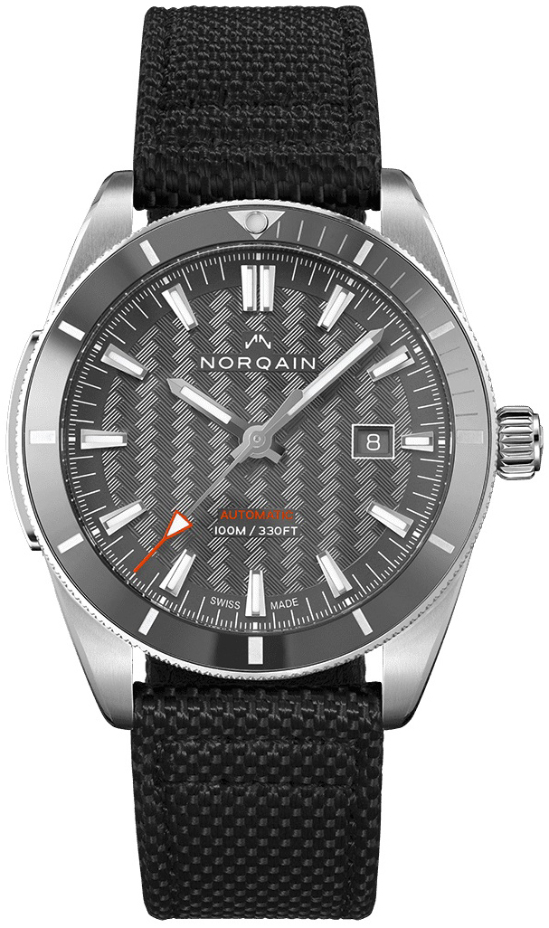 Norqain Herrklocka N1000C03A/G101/10BC.20S Adventure Grå/Läder Ø42 - Norqain
