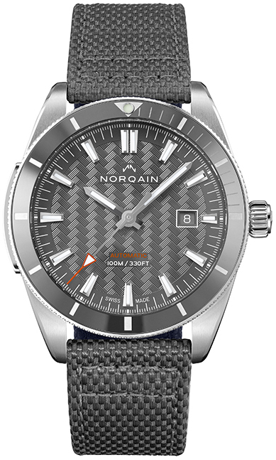 Norqain Herrklocka N1000C03A/G101/10GC.20S Adventure Grå/Läder Ø42 - Norqain