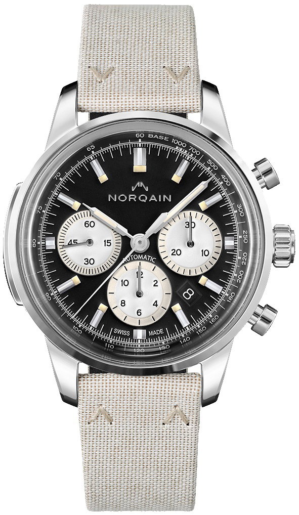 Norqain Herrklocka N2200S22C/B221/20INT.18S Freedom Svart/Läder Ø43 - Norqain