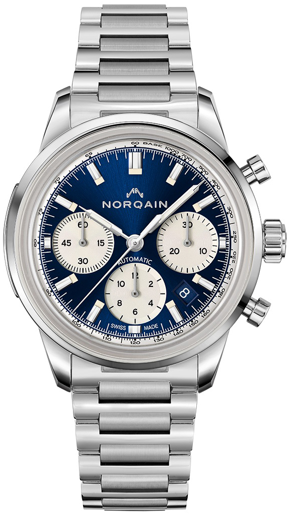 Norqain Herrklocka N2201S22C/A221/201SC Freedom Blå/Stål Ø40 mm - Norqain