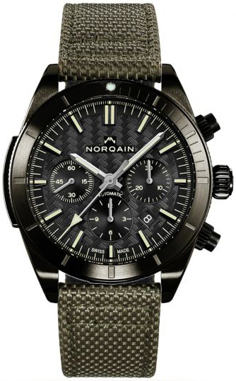 Norqain Herrklocka NB1200B21C/B123/10KC.20B Adventure Svart/Läder - Norqain