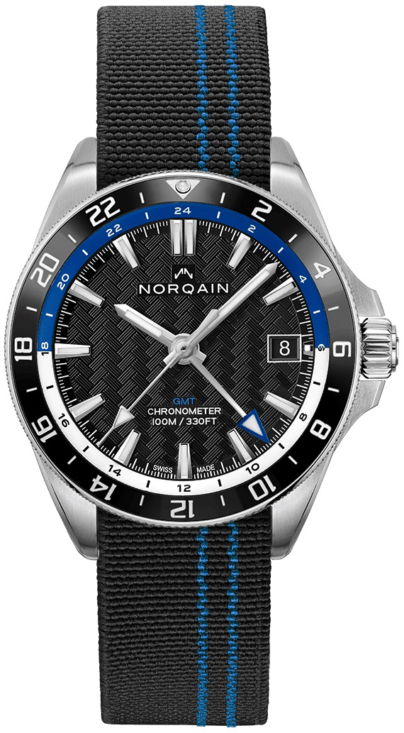 Norqain Herrklocka NN1100SC1CG/BA111/15BAF Adventure Svart/Läder - Norqain