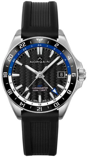 Norqain Herrklocka NN1100SC1CG/BA111/15BR.18S Adventure Svart/Gummi - Norqain