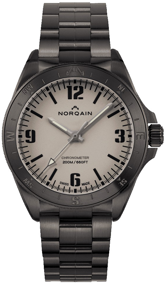 Norqain Herrklocka NNB1001BBWA/IL107/150B Adventure Beige/Stål Ø40 - Norqain