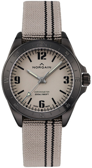 Norqain Herrklocka NNB1001BBWA/IL107/15NBF Adventure Beige/Gummi Ø40 - Norqain