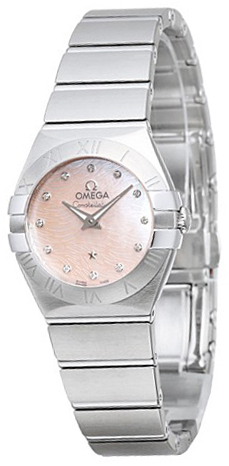 Omega Constellation Quartz 24mm Damklocka 123.10.24.60.57.002 Rosa/Stål - Omega