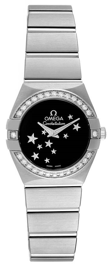 Omega Constellation Quartz 24mm Damklocka 123.15.24.60.01.001 Svart/Stål