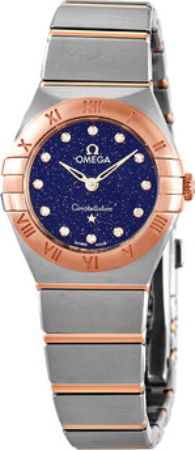 Omega Damklocka 131.20.25.60.53.002 Constellation Quartz 25Mm Blå/18 - Omega