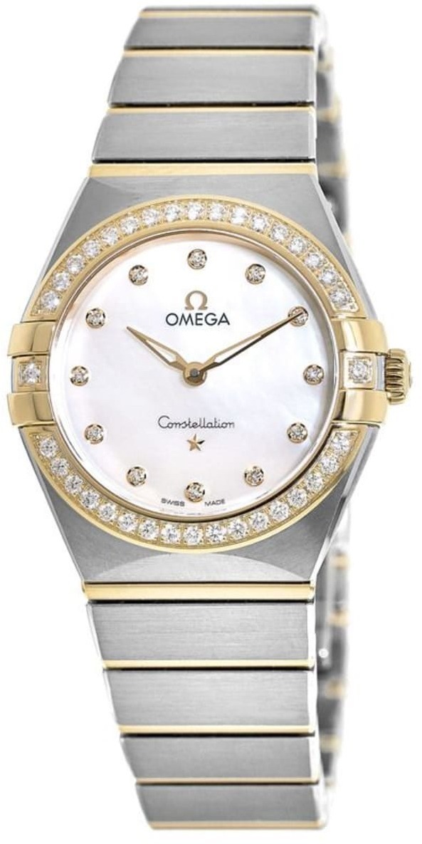 Omega Damklocka 131.25.28.60.55.002 Constellation Quartz 28Mm Vit/18 - Omega