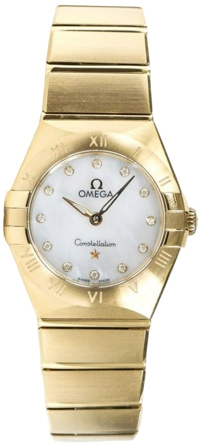 Omega Damklocka 131.50.25.60.55.002 Constellation Quartz 25Mm Vit/18 - Omega