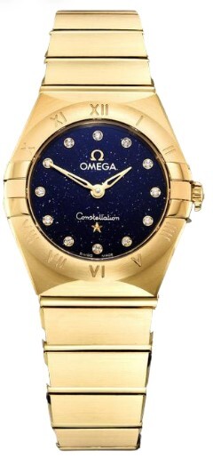 Omega Damklocka 131.55.25.60.53.001 Constellation Quartz 25Mm Blå/18 - Omega