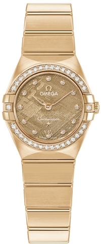 Omega Damklocka 131.55.25.60.99.003 Constellation Quartz 25mm Gul/18 - Omega