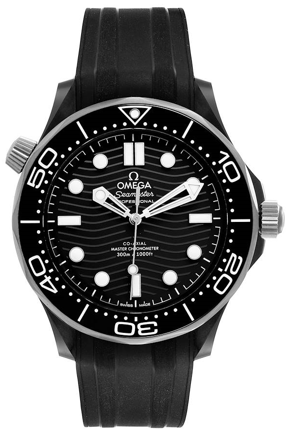 Omega Herrklocka 210.92.44.20.01.001 Seamaster Diver 300M Svart/Gummi - Omega