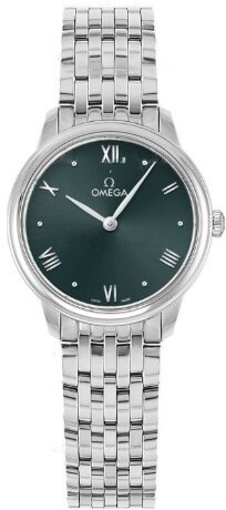 Omega Damklocka 434.10.28.60.10.001 De Ville Prestige Grön/Stål - Omega