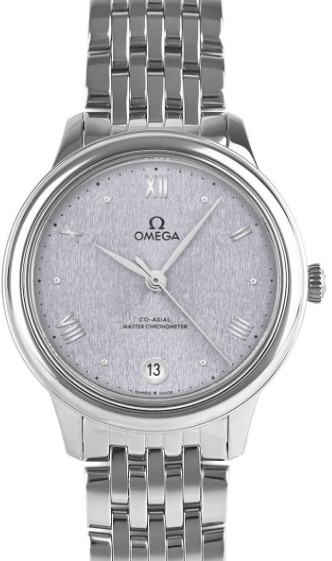 Omega Damklocka 434.10.34.20.03.001 De Ville Prestige Grå/Stål Ø34 - Omega