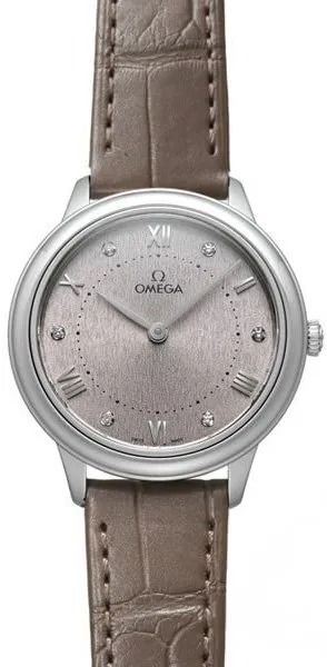 Omega Damklocka 434.13.30.60.52.001 De Ville Prestige Beige/Läder - Omega