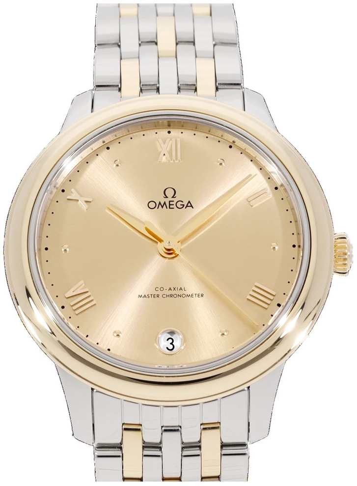 Omega Damklocka 434.20.34.20.08.001 De Ville Prestige Guld/18 karat - Omega