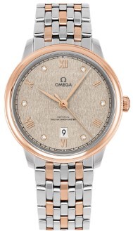 Omega Herrklocka 434.20.40.20.59.001 De Ville Prestige Beige/18 karat - Omega