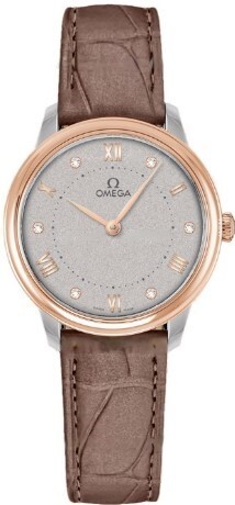 Omega Damklocka 434.23.30.60.52.001 De Ville Prestige Grå/Läder - Omega