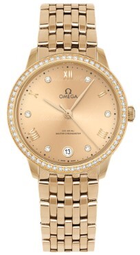 Omega Damklocka 434.55.34.20.58.001 De Ville Prestige Guld/18 karat - Omega