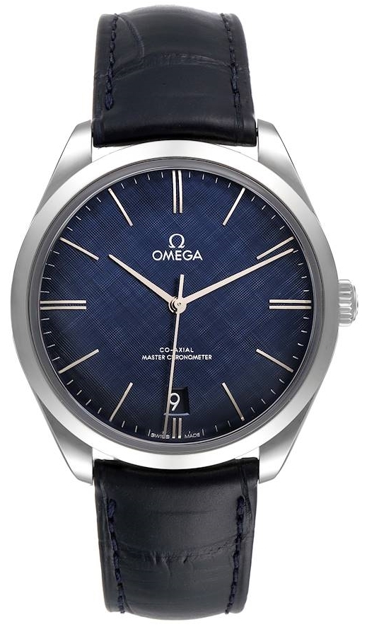 Omega Herrklocka 435.13.40.21.03.001 De Ville Tresor Blå/Läder Ø40 - Omega