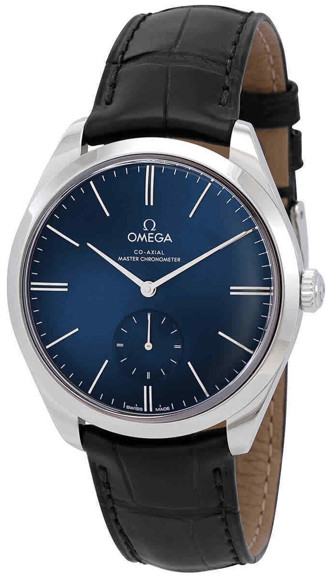 Omega Herrklocka 435.13.40.21.03.002 De Ville Tresor Blå/Läder Ø40 - Omega