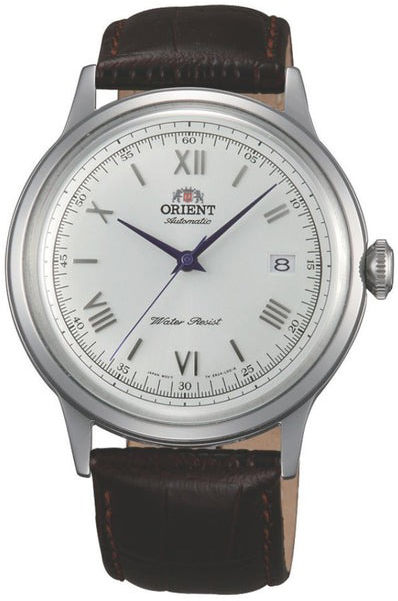 Orient Herrklocka AC00009W Bambino Silverfärgad/Läder Ø40.5 mm - Orient