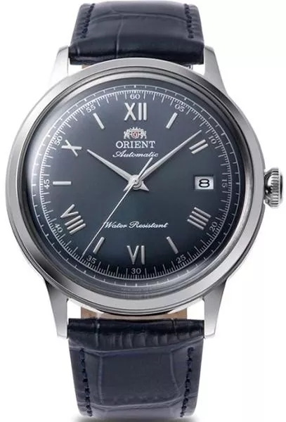 Orient Herrklocka RA-AC0024L30B Bambino Blå/Läder Ø40.5 mm - Orient